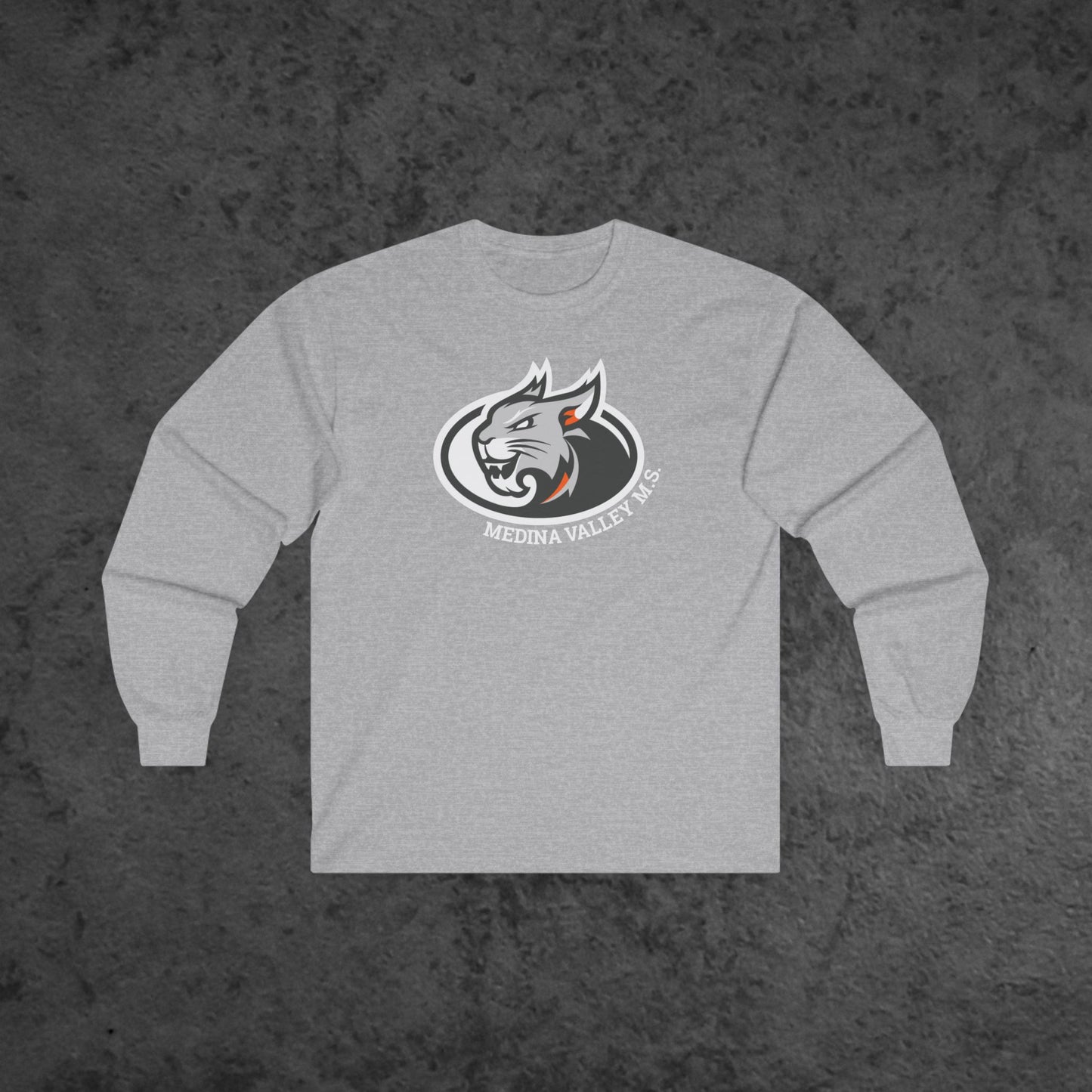 Basic Logo, Cotton Long Sleeve Tee