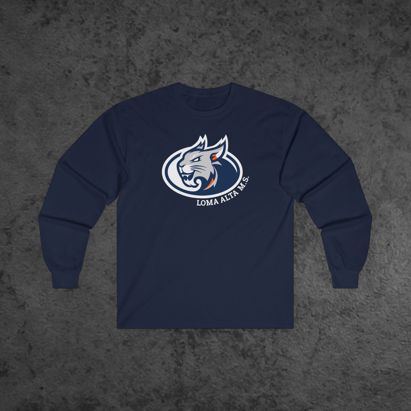 Basic Logo, Cotton Long Sleeve Tee