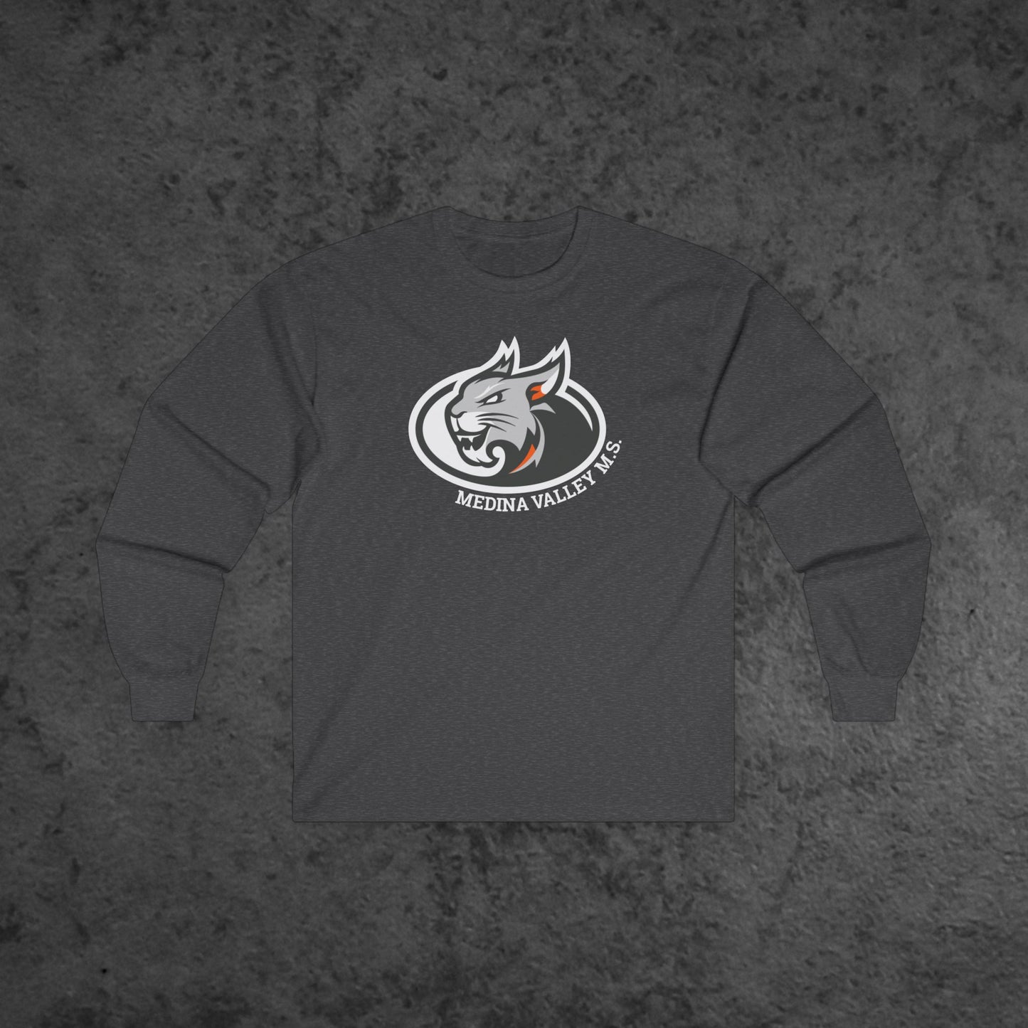 Basic Logo, Cotton Long Sleeve Tee