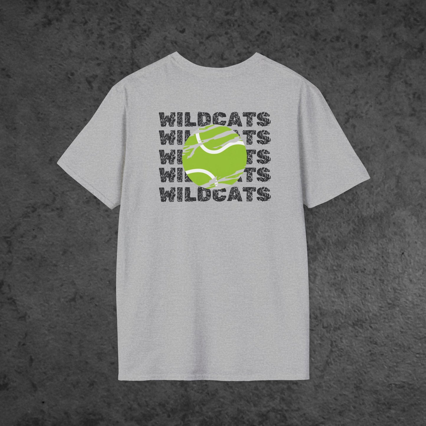 Wildcats Tennis - Distressed