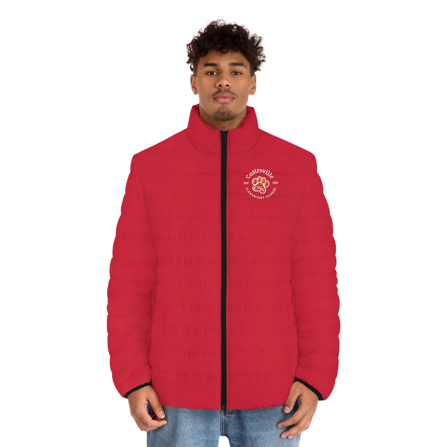 Men's Puffer Jacket | Castroville Elementary School