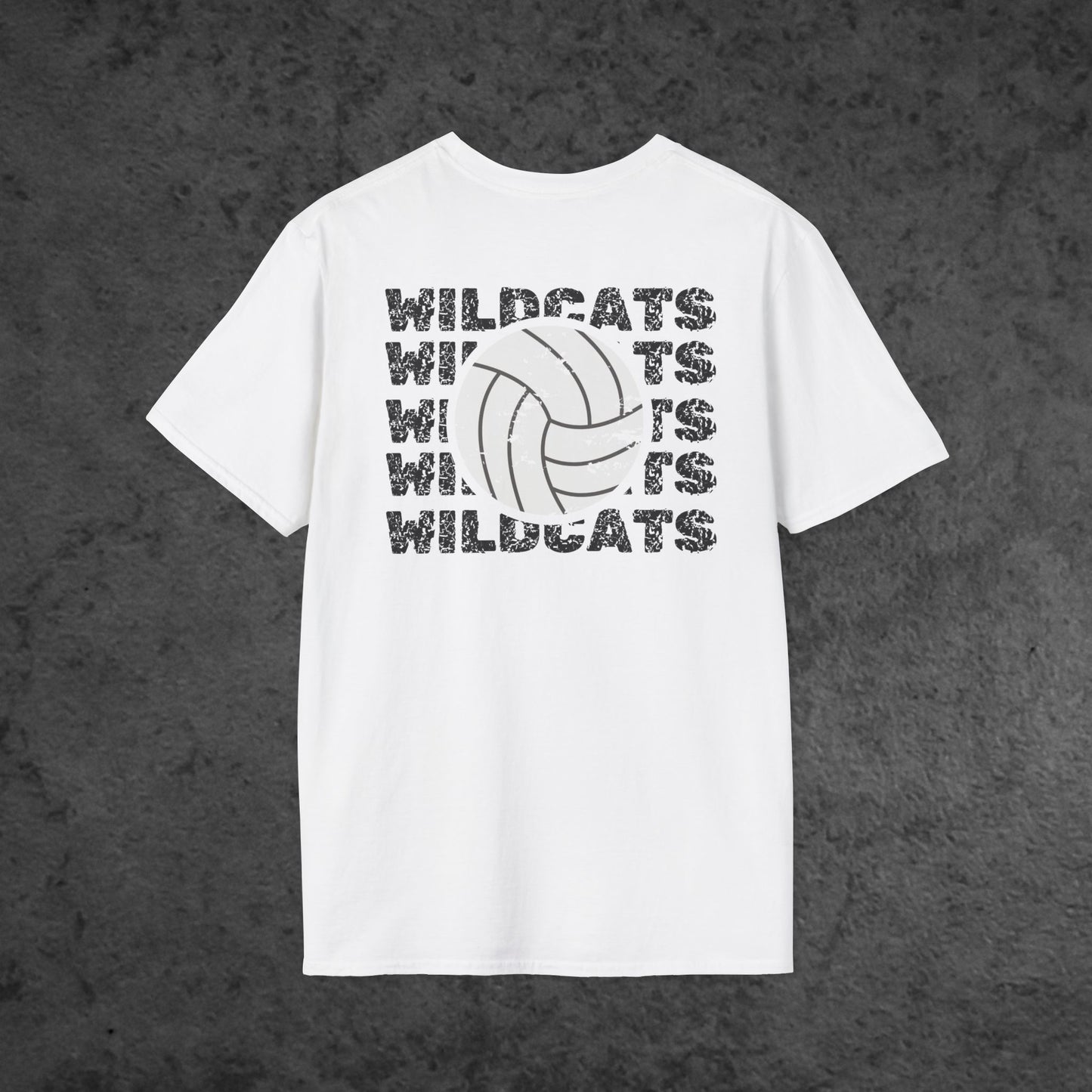 Wildcats Volleyball - Distressed