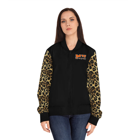 Women's Bomber Jacket | Cheopard is My Favorite Color