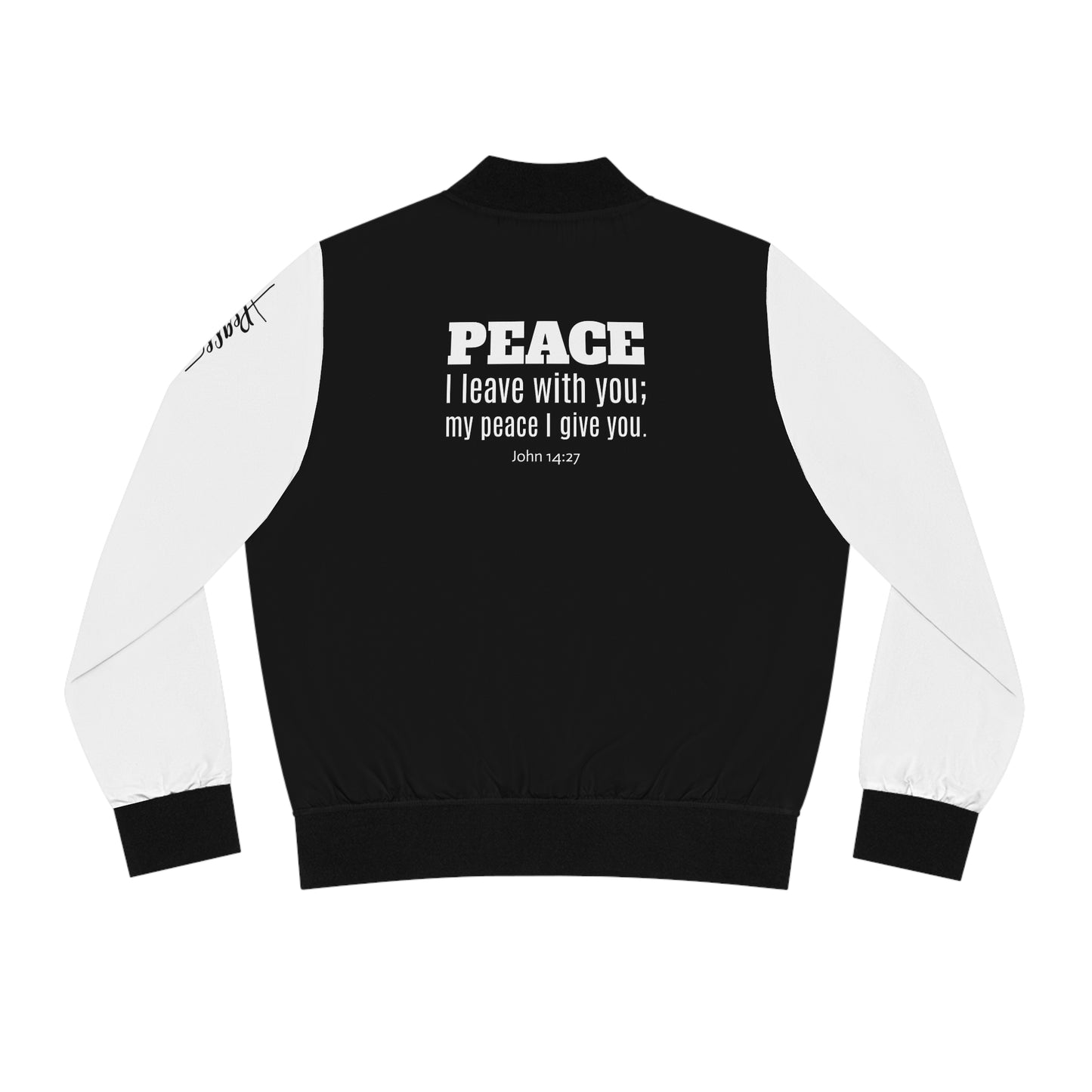 Women's Bomber Jacket | John 14:27